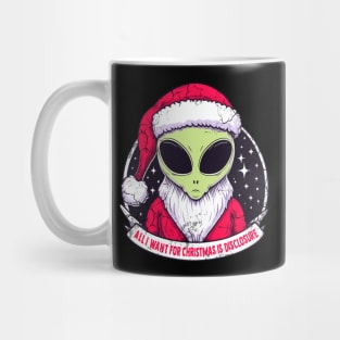 All I Want For Christmas Is Disclosure UAP HNI Mug